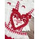 Mademoiselle Pearl Strawberry Cutsew Cardigan Blouses Skirt JSKs and OPs(Reservation/Full Payment Without Shipping)